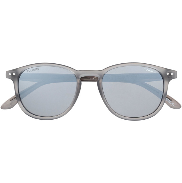 2026 O'Neill Sunglasses 9008 ONS-9008-2.0-108P - Grey Crystal / Smoke / Silver Flash